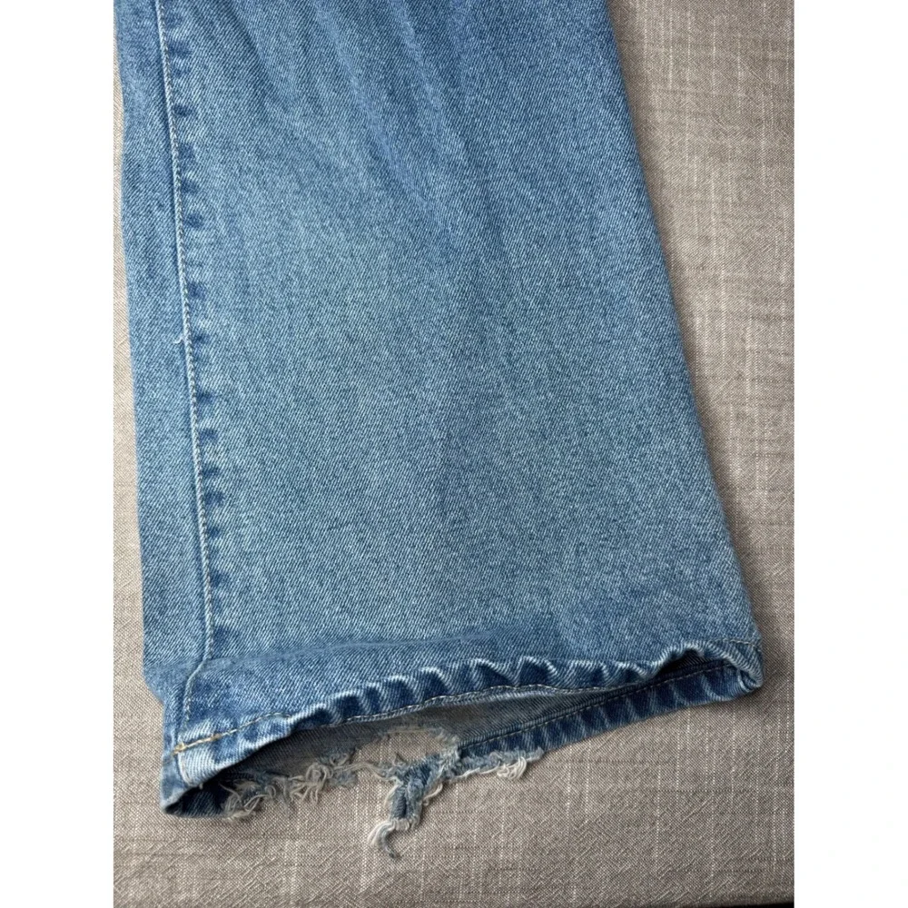 Ed Hardy Denim Women 24 Blue Flare Jeans Tattoo Graphic Tiger Dragon‎ WEHDB100-3